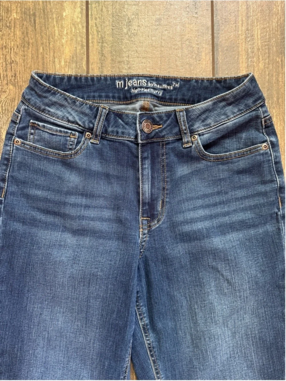 M jeans by Maurices High Rise Curvy Bootcut Stretch Jeans size 8